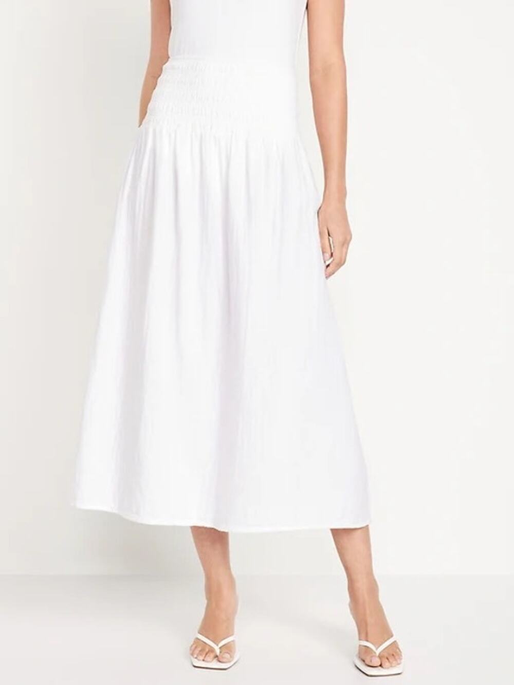 Old Navy Crinkle Gauze Cotton Skirt